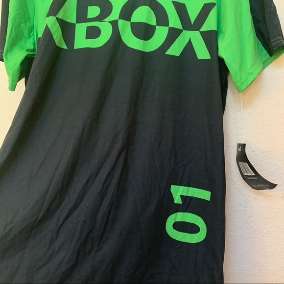 XBOX Green Black 2001 Seattle Meta Threads Shirt B19/26 - Picture 2 of 9